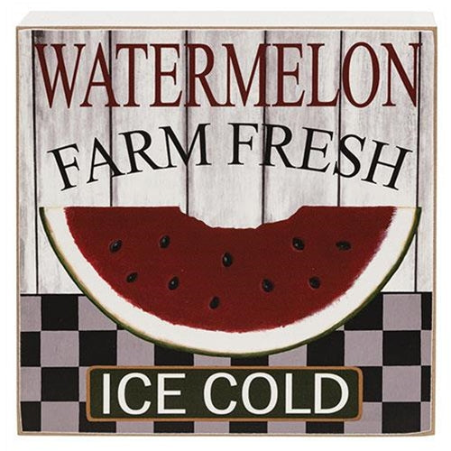 Watermelon Farm Fresh Box Sign