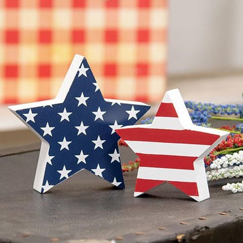 Stars and Stripes  Star Block Sitter