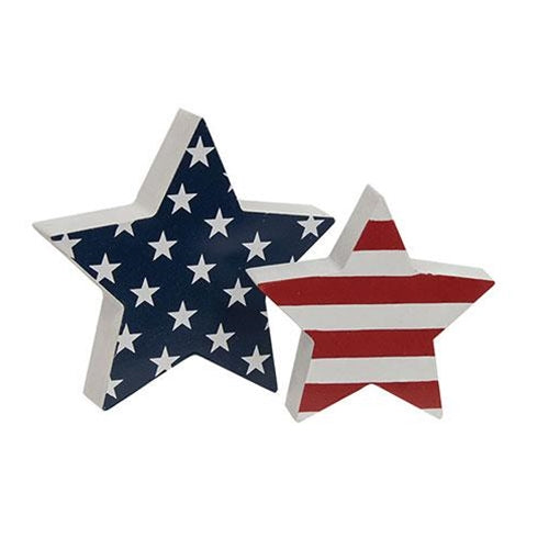 Stars and Stripes  Star Block Sitter