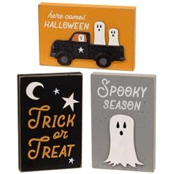 Here Comes Halloween Layered Block