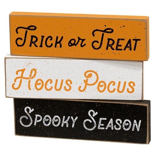 Hocus Pocus Splattered Skinny Mini Block