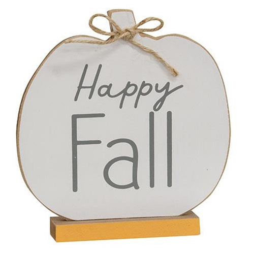 Hello Fall & Happy Fall Pumpkins on Base
