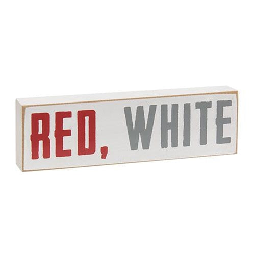 3/Set, Red, White and Blessed Blocks