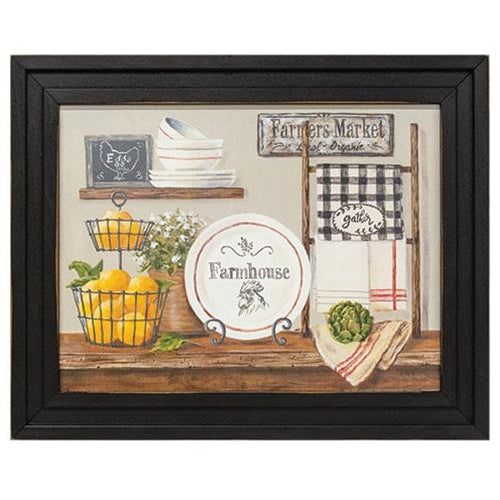 Farmhouse Kitchen #2 Framed Print, 12x16