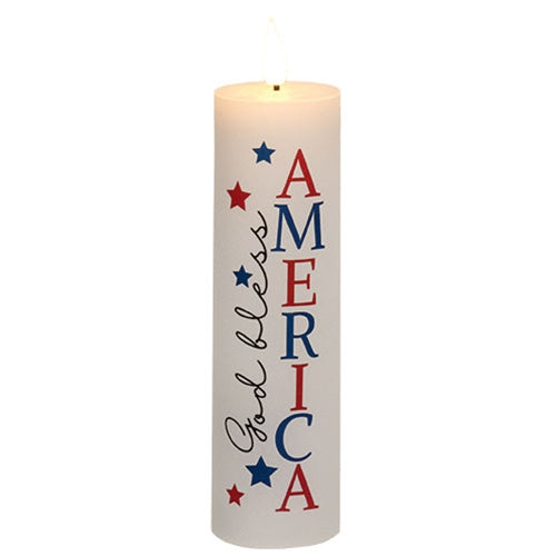 Americana LED Pillar