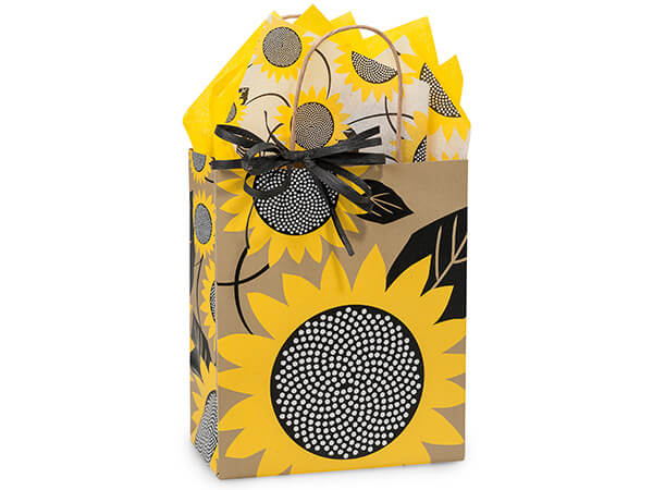 Sunflower Fields Paper Gift Bag