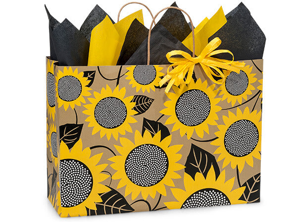 Sunflower Fields Paper Gift Bag