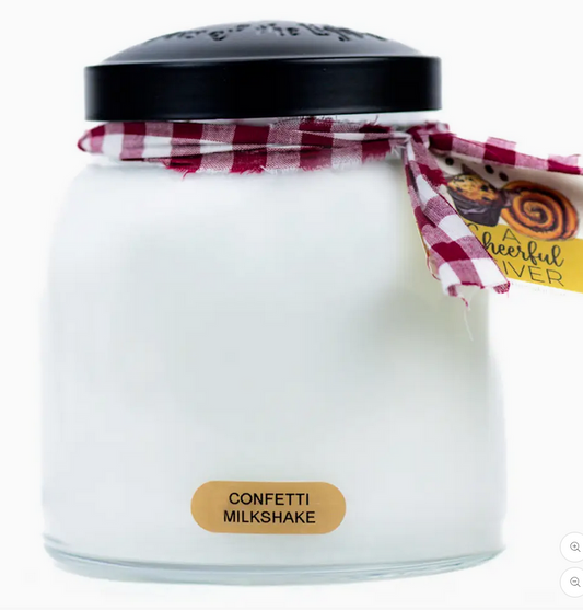 Confetti Milkshake – 34oz Strong Scented Gift Candle