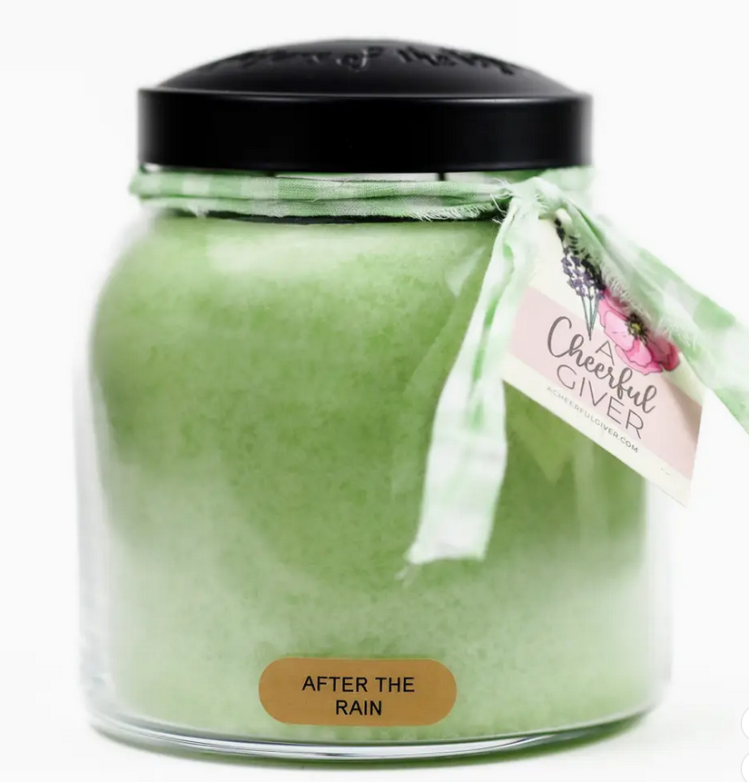 After the Rain – 34oz Spring Scented Jar Candle