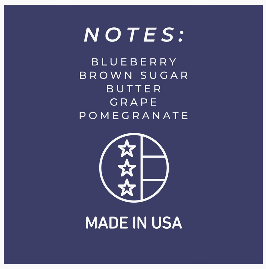 Blueberry Muffins – 34oz Strong Scented Gift Jar Candle