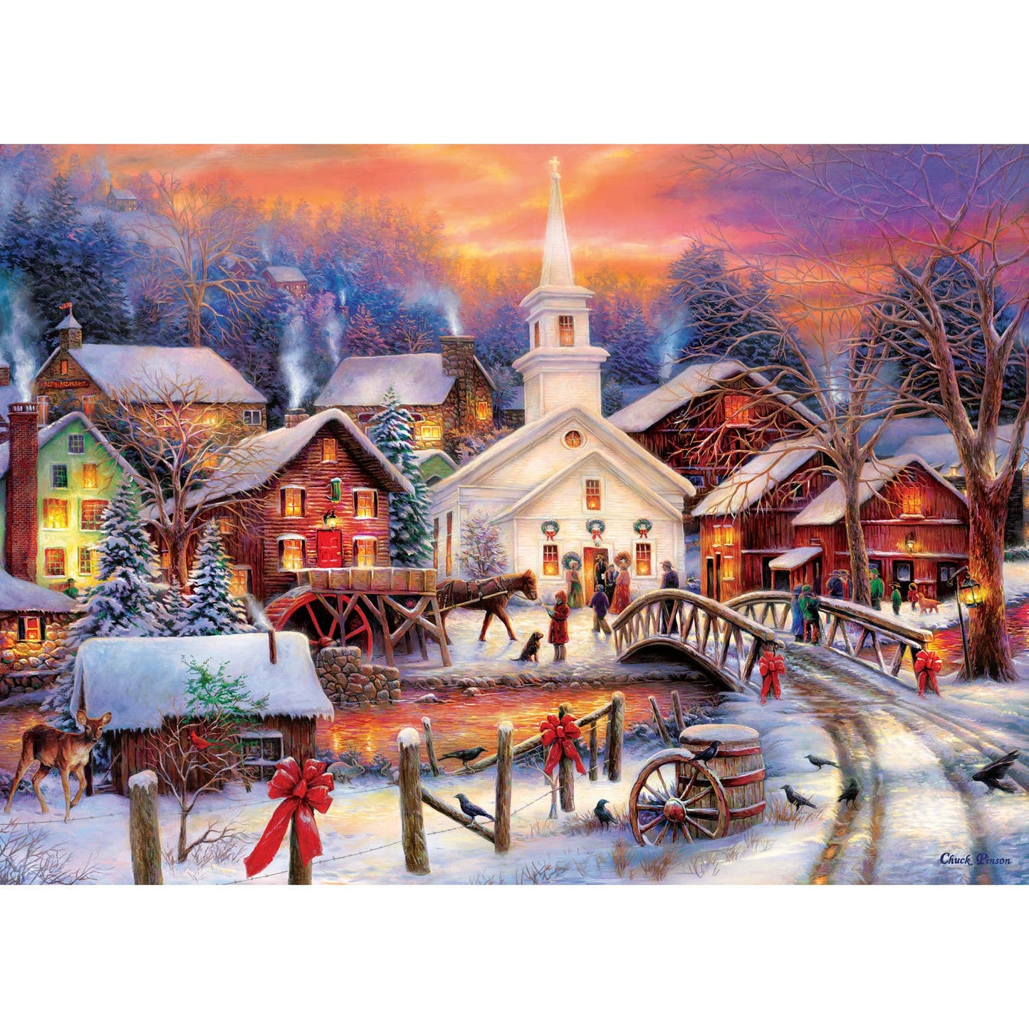 Season's Greetings - Hope Runs Deep 1000 Piece Puzzle