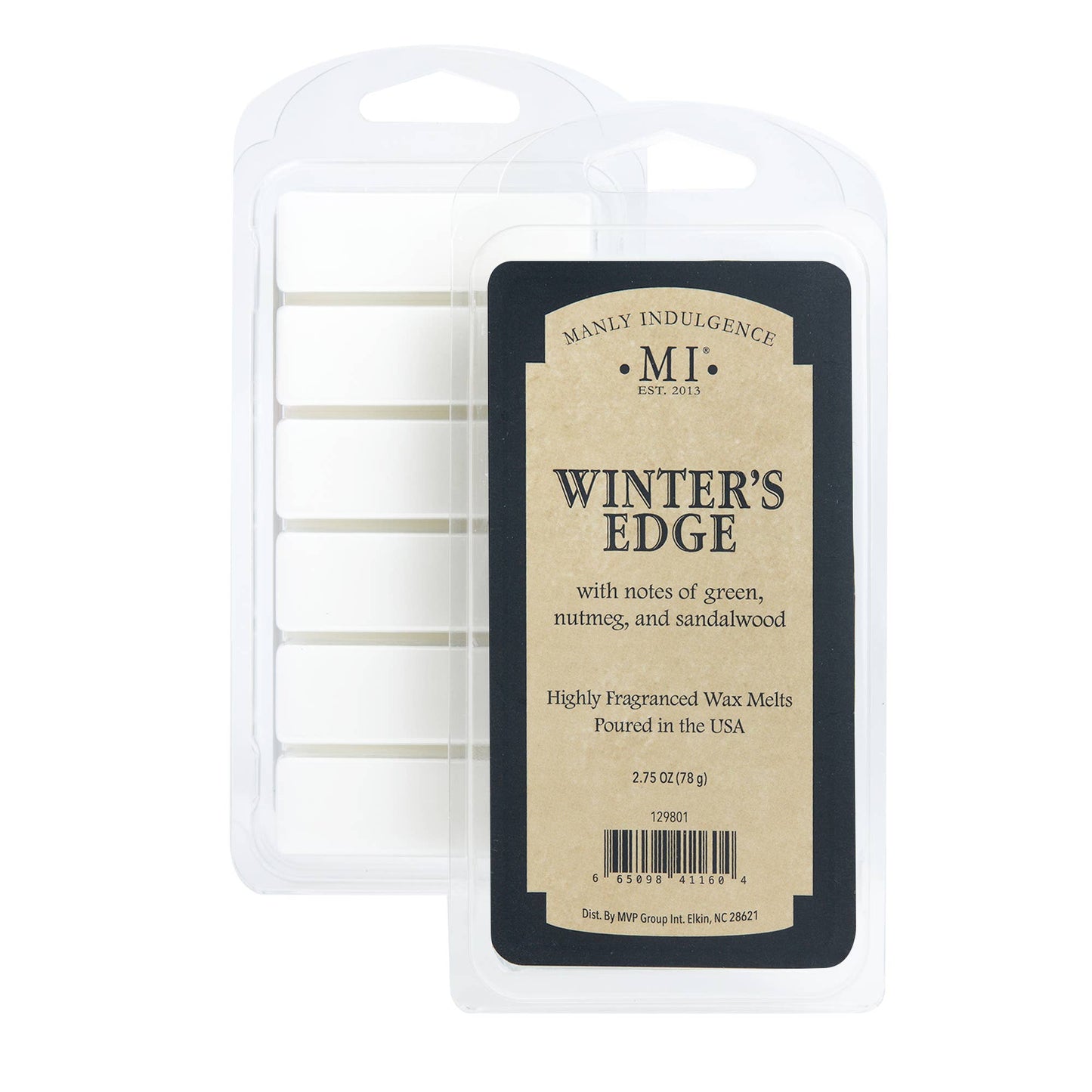 Winter's Edge, Manly Indulgence Wax Melts, 2.75 oz