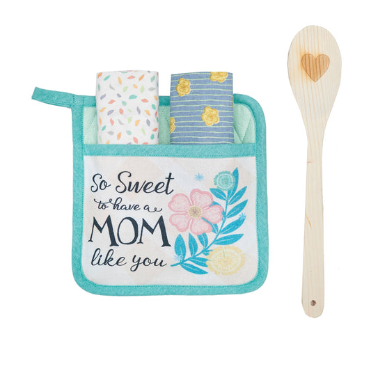 Mother's Day Mom Like You Pot Holder Gift Set 4