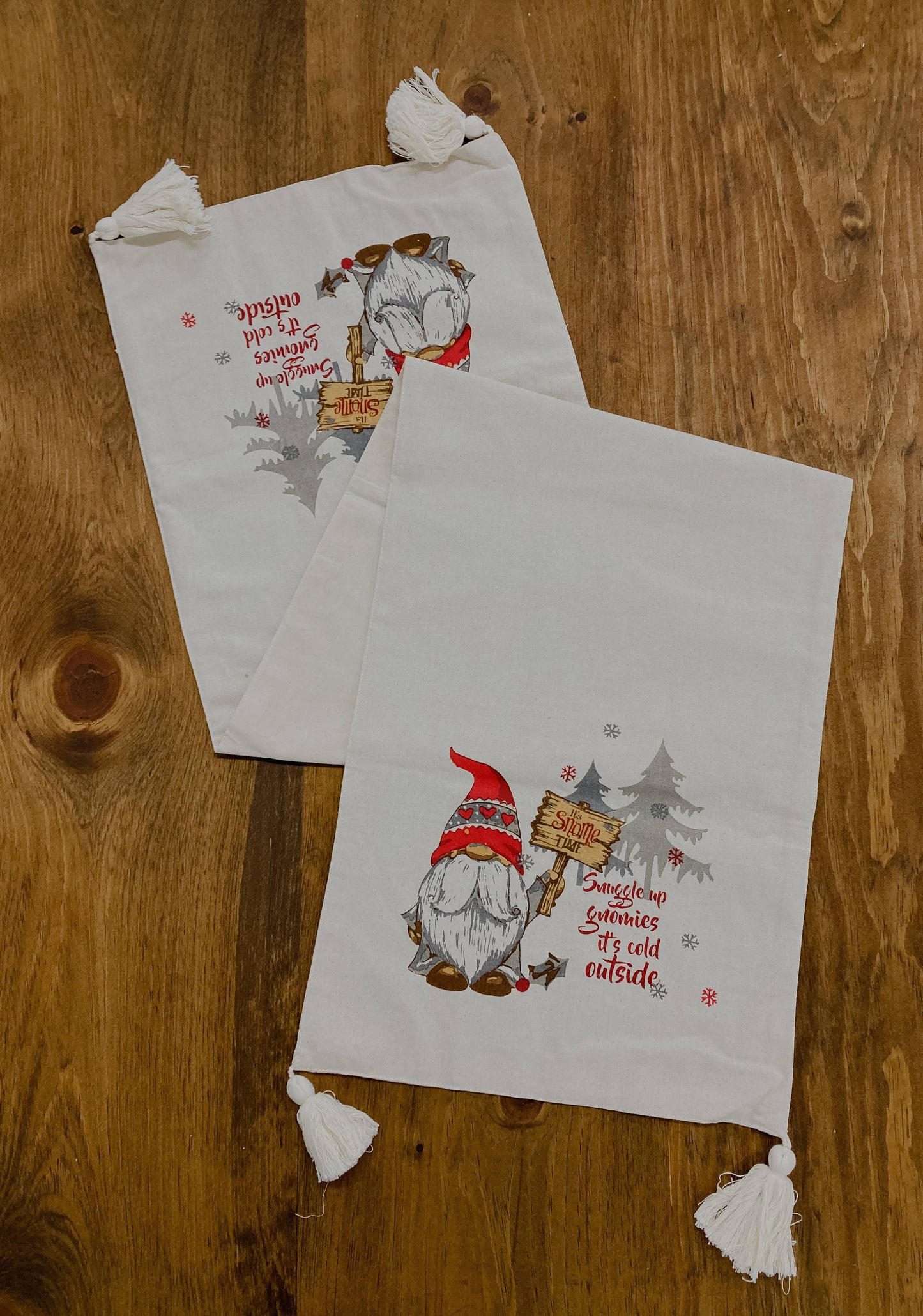 Christmas Gnome Runner 14x56in