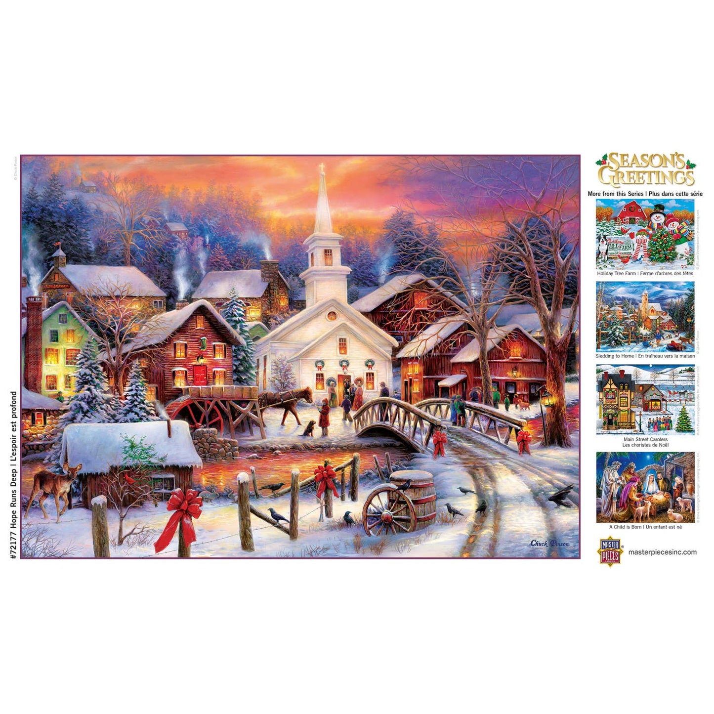 Season's Greetings - Hope Runs Deep 1000 Piece Puzzle