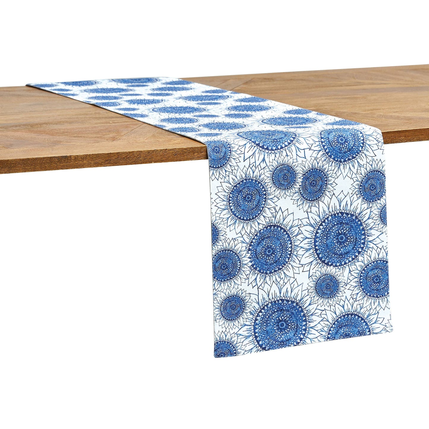 Fall/Harvest Blue Sunflower Table Runner