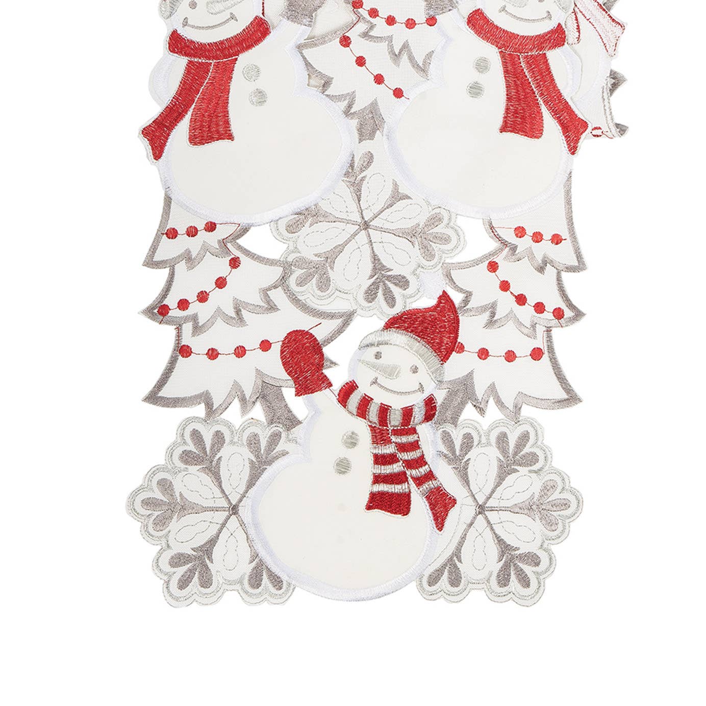 Christmas Snowman Table Runner