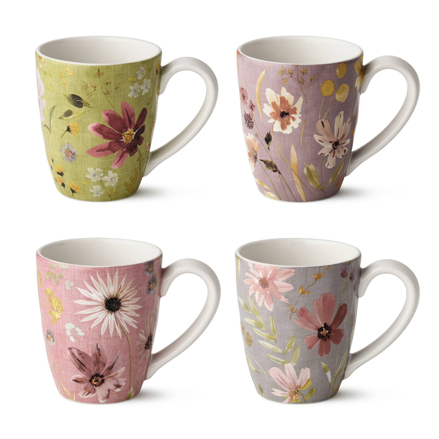 Wildflowers Mug 16 oz. 4 asst.
