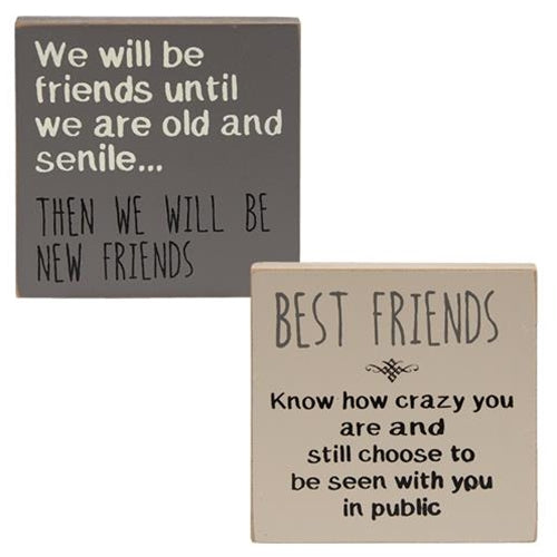 Best Friends Square Block