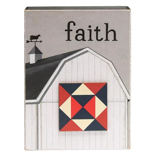 Faith, Family, Farming Box Sign