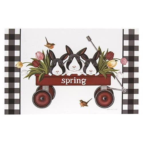 Spring Box Wagon Sign