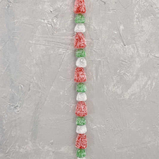 Gum Drop Candy Garland - Red Green White 72"