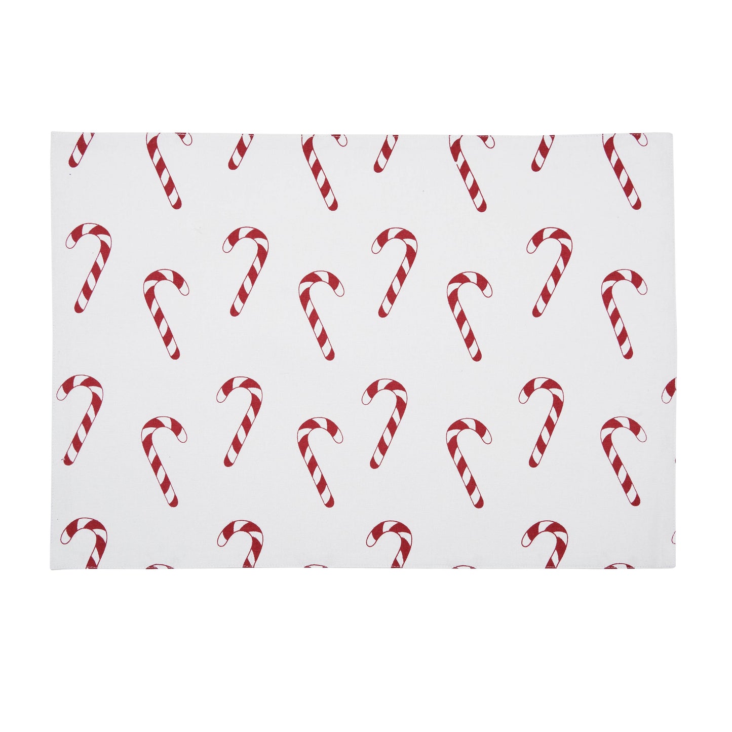 Christmas Candy Cane Wishes Placemat