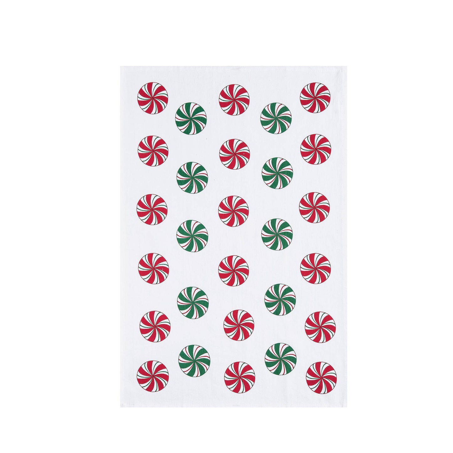 Christmas Peppermint Candy Kitchen Towel