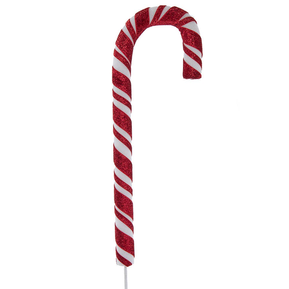 29" Red/White Candy Cane Pick