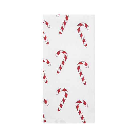 Christmas Candy Cane Wishes Kitchen Towel